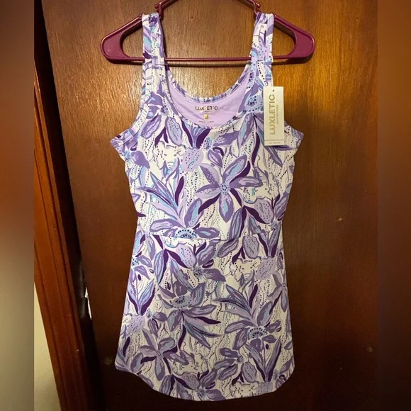 Lilly Pulitzer UPF 50+ Luxletic Charlotta Active Dress -Elephant in the bloom - Picture 3 of 6